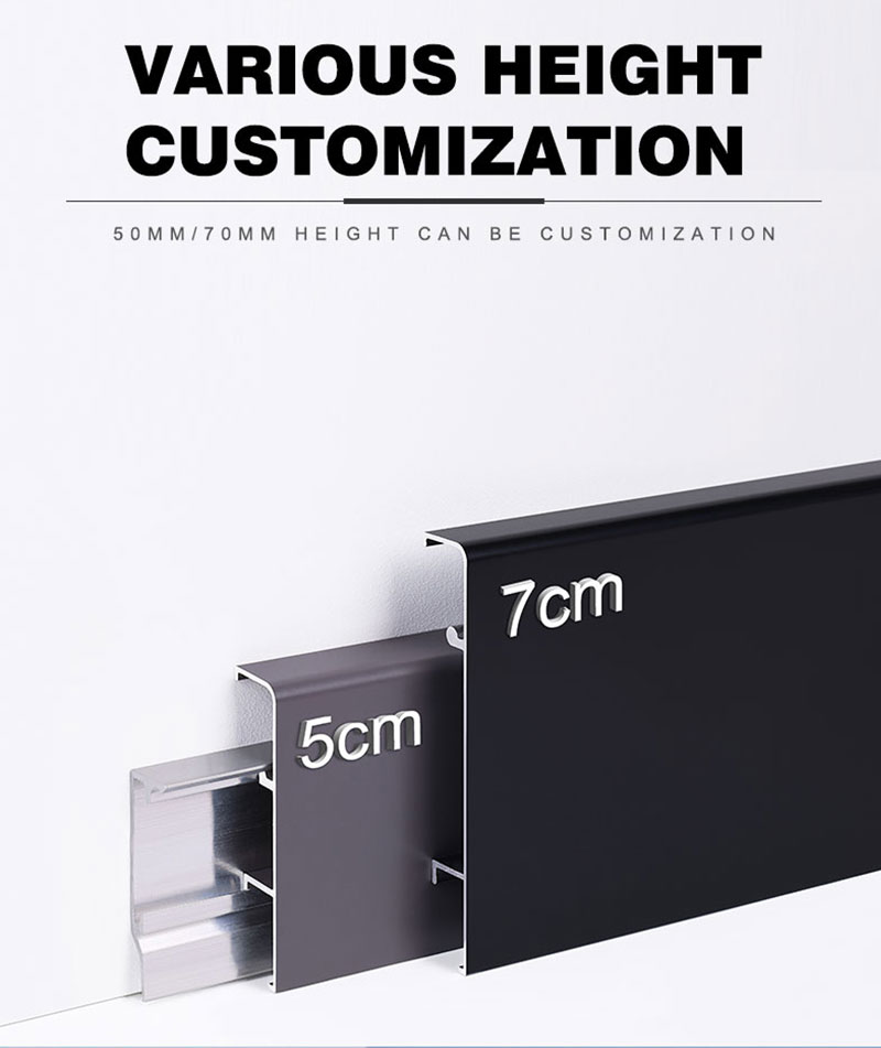 Hot Sale metal skirting Zócalo de metal de venta caliente