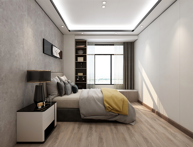 Pisos de tablones de vinilo con apariencia de madera insonorizados