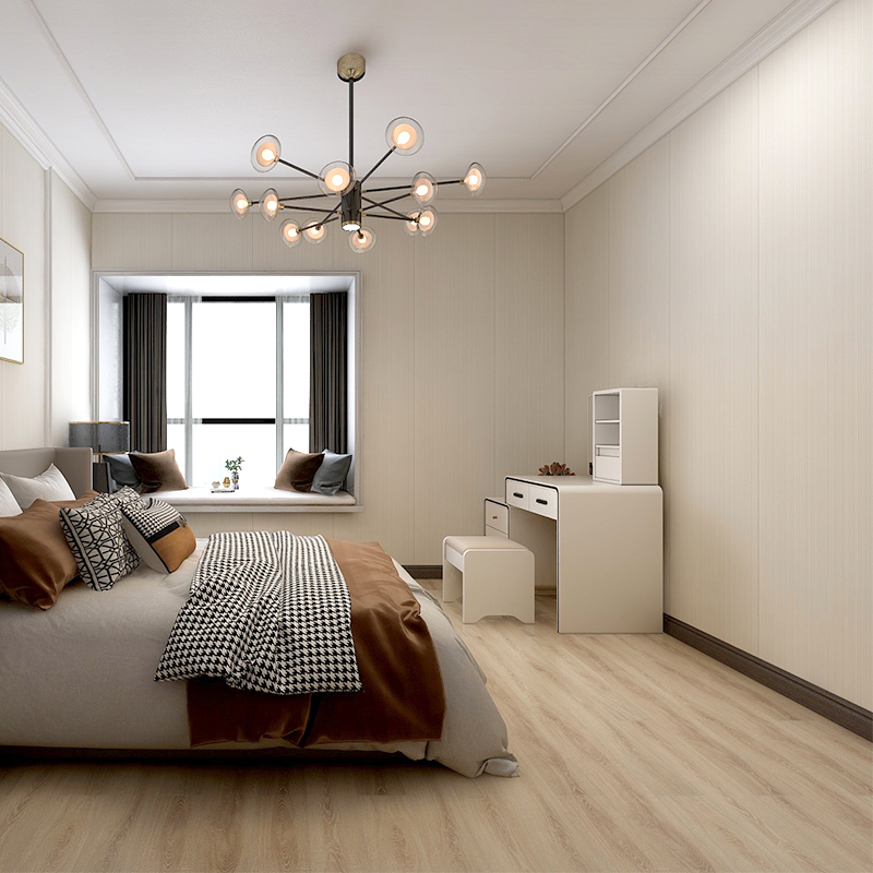 Pisos de tablones de vinilo con apariencia de madera de grano de madera