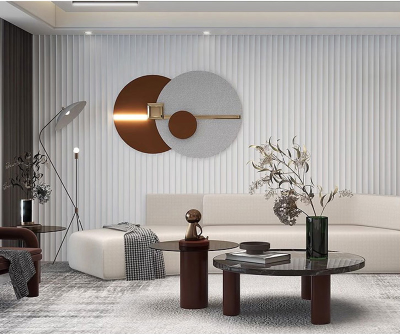 Revestimiento de pared estriado de f&aacute;cil instalaci&oacute;n