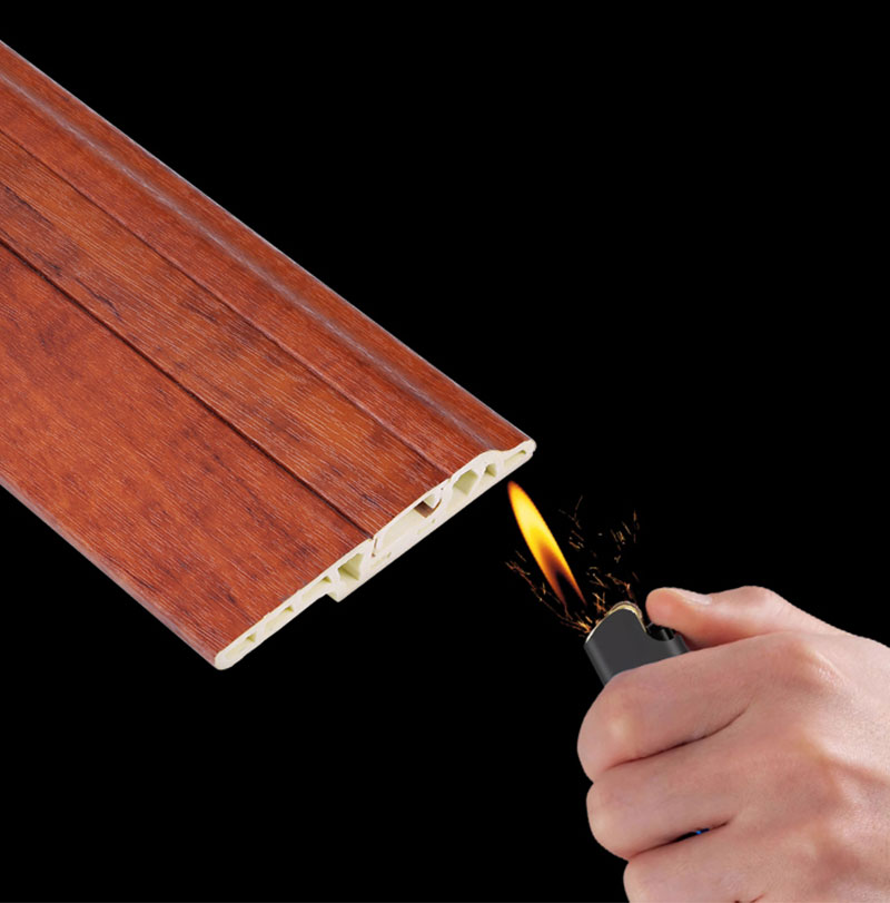 Rodapi&eacute;s de PVC ign&iacute;fugos