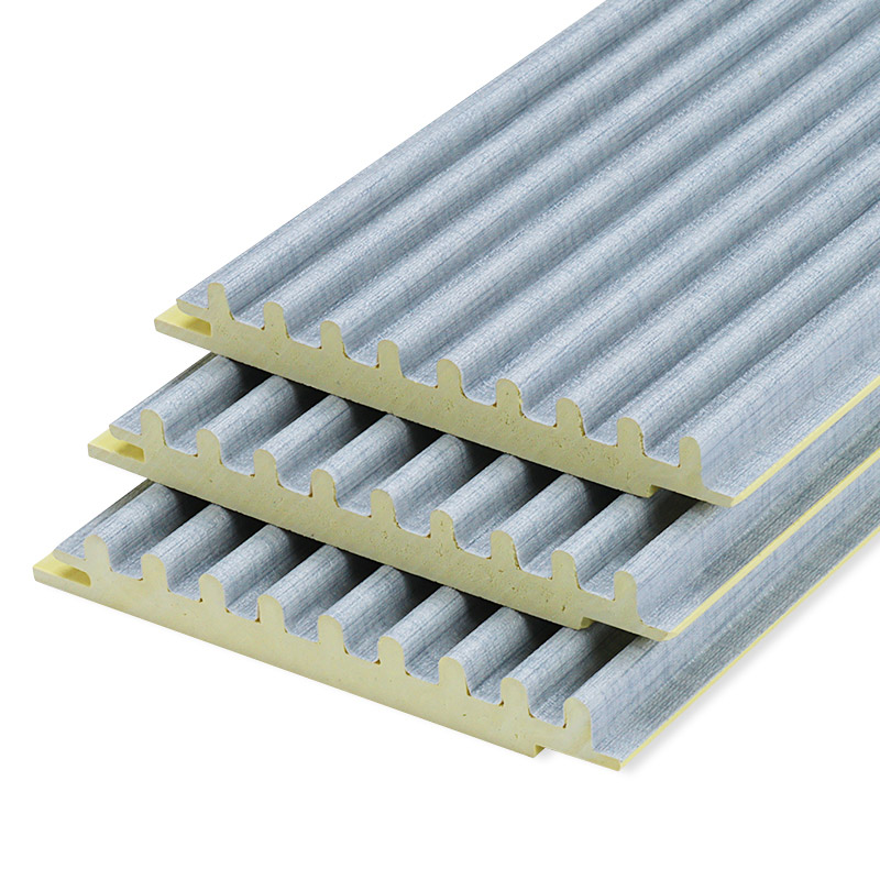 Paneles de pared estriados