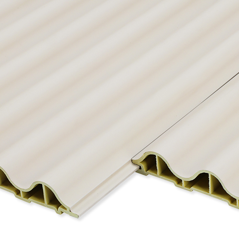 Paneles de pared estriados de WPC impermeables