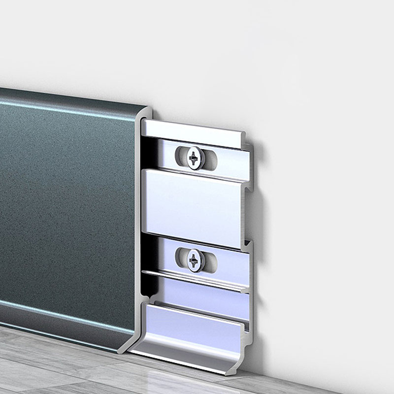 Rodapi&eacute;s de acero inoxidable