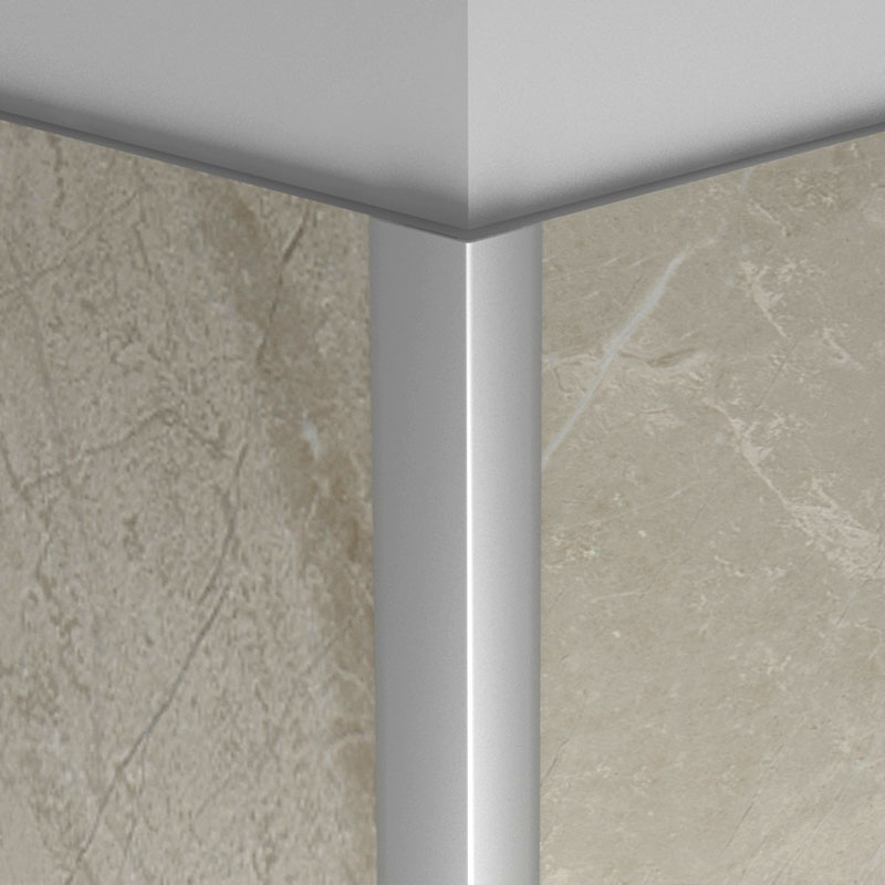 Moldura de azulejos de aluminio