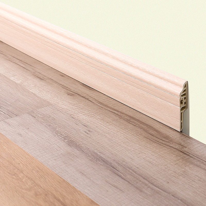 Perfil de rodapi&eacute; de PVC de punto est&eacute;ril