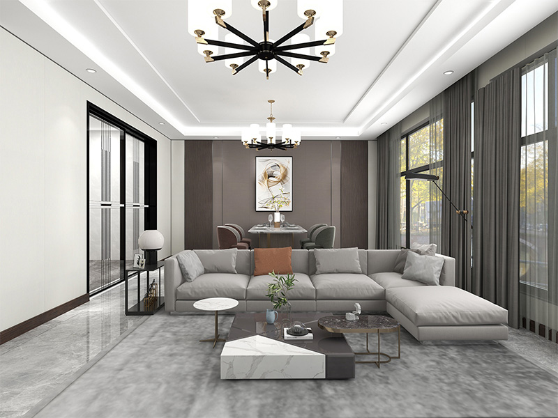 Z&oacute;calo de piso de lujo