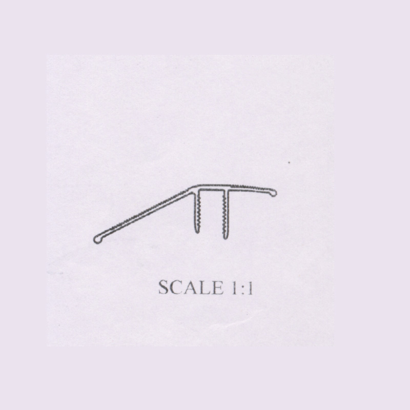 Durabilidad Tira de transici&oacute;n de piso de metal