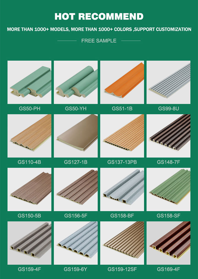 Paneles de pared de madera estriada de varios tama&ntilde;os