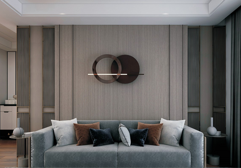 panel de pared wpc moderno