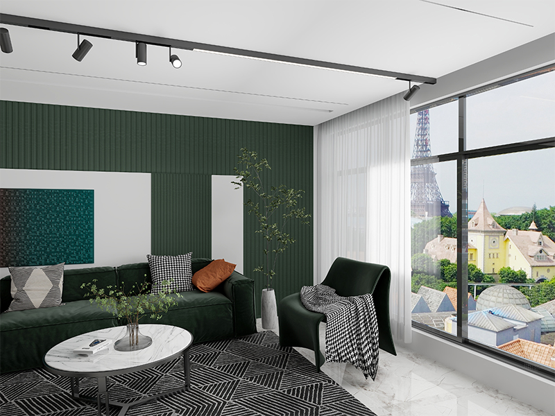 panel de pared compuesto de wpc