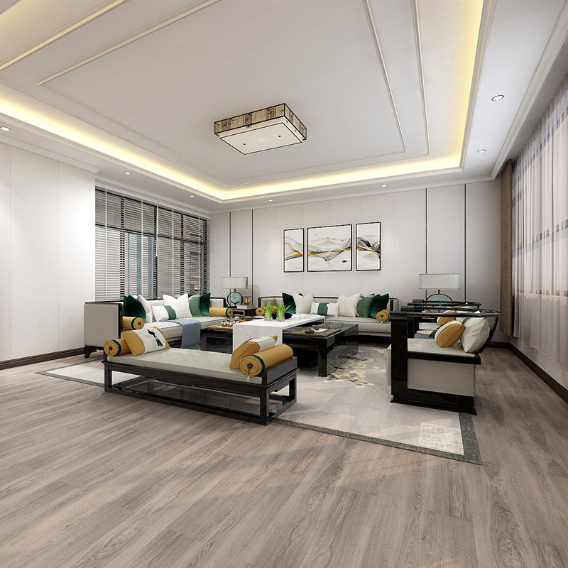 Piso de vinilo de lujo con puntos est&eacute;riles 