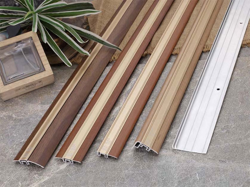 Borde de escalera de aluminio