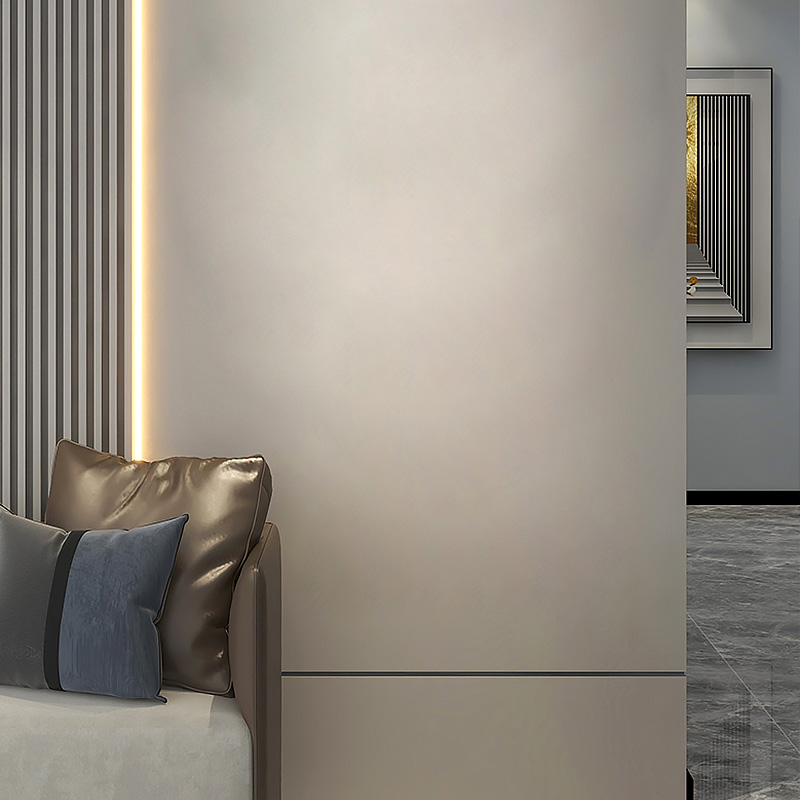 Pared de panel acanalado de lujo