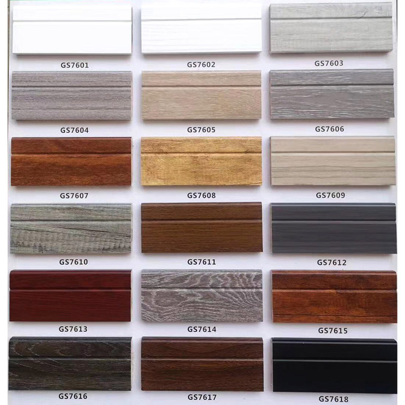 Rodapi&eacute;s de madera