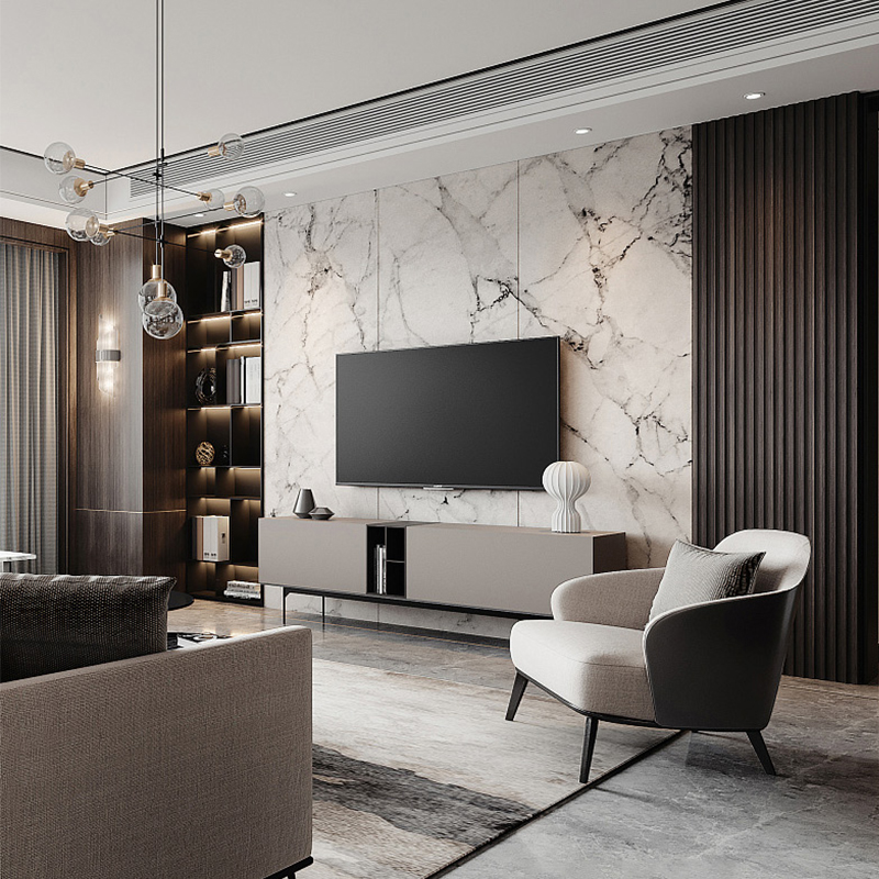 panel de pared acanalado