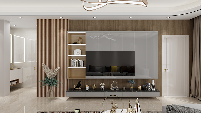 panel de pared acanalado wpc