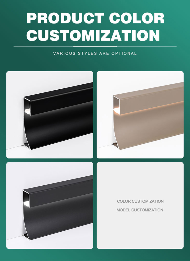 Z&oacute;calo LED de varios tama&ntilde;os