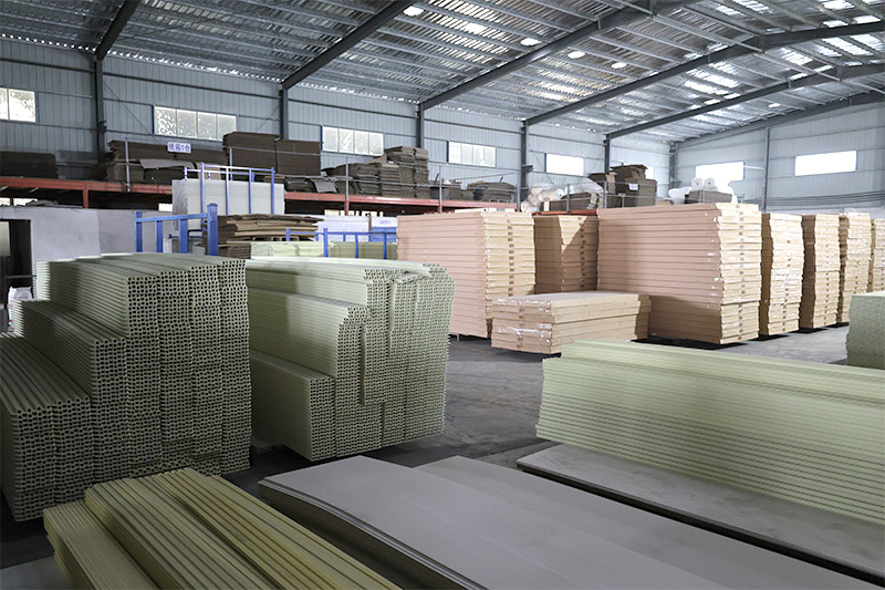 Panel estriado para pared