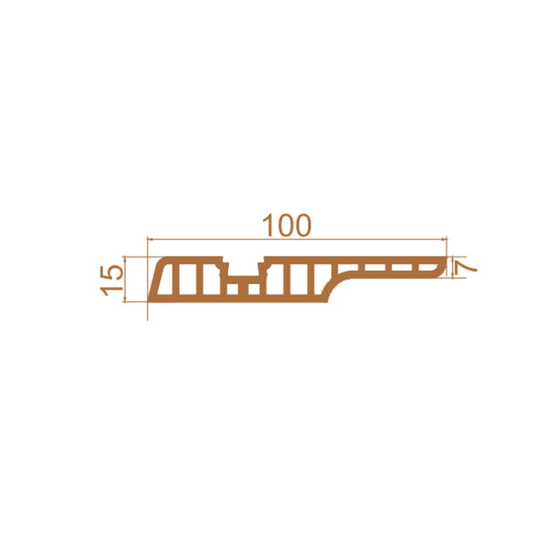 Moldura de z&oacute;calo de fibra de madera