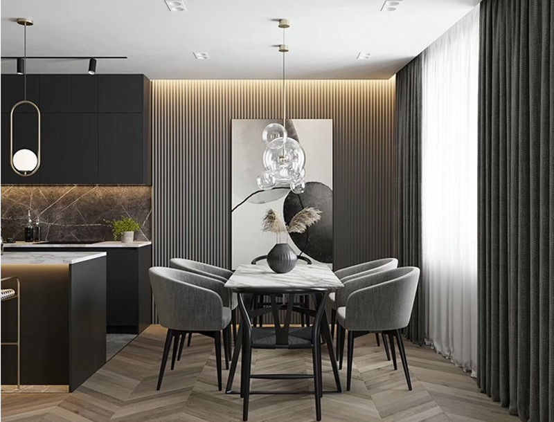 panel de pared interior wpc