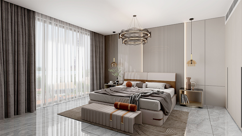 panel de pared acanalado