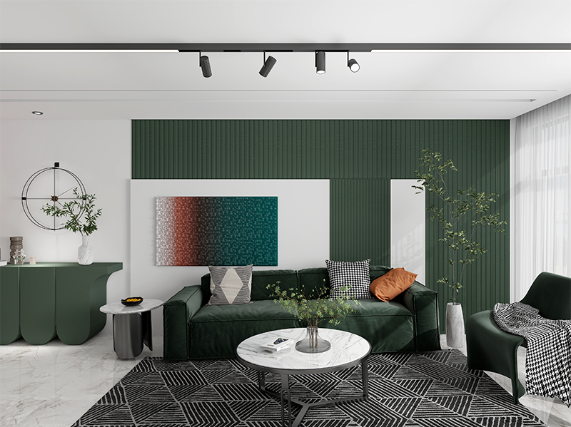 panel de pared moderno de wpc