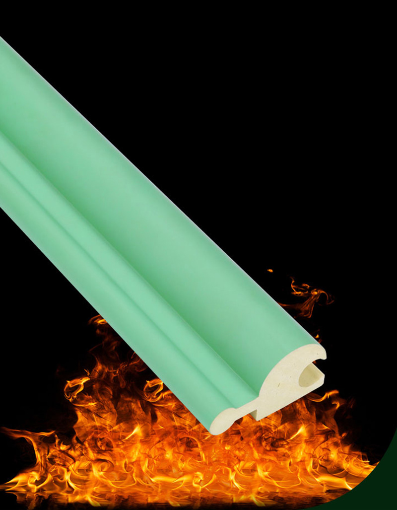 Interior del panel de pared ign&iacute;fugo de WPC