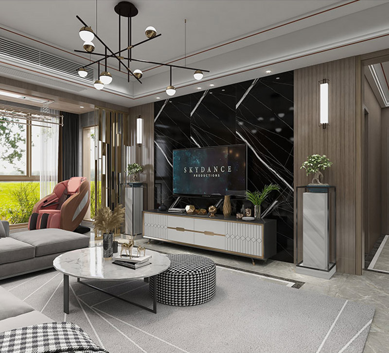 Paneles de pared acanalados de PVC