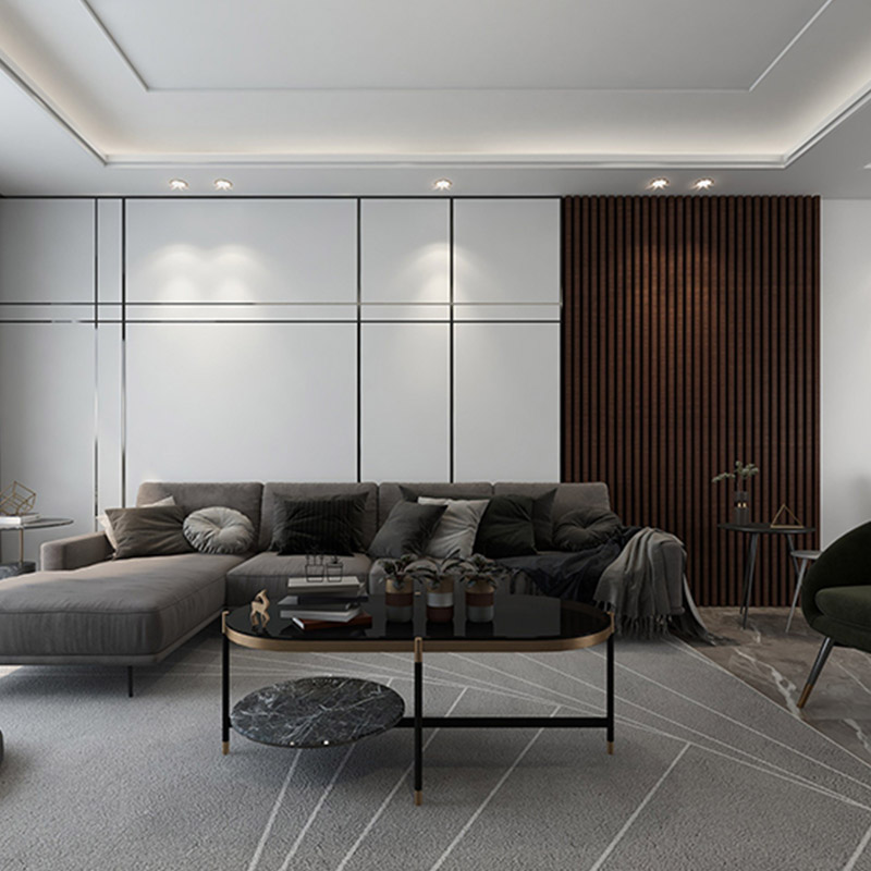 panel de pared acanalado wpc