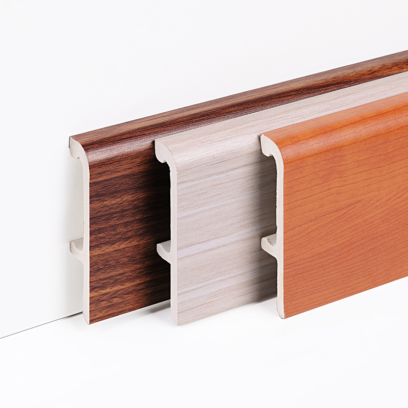 Perfiles de z&oacute;calo de PVC para interiores