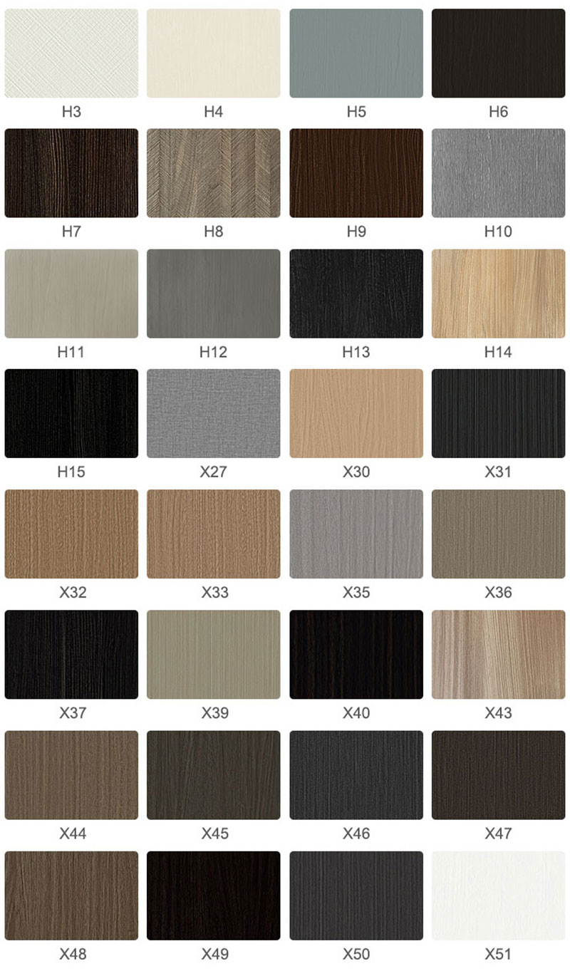 Paneles de pared estriados de varios tama&ntilde;os