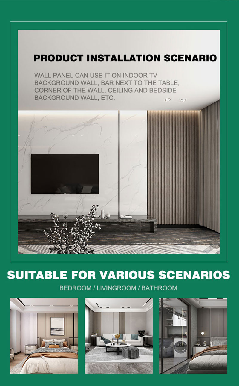 Paneles de pared de madera acanalados impermeables