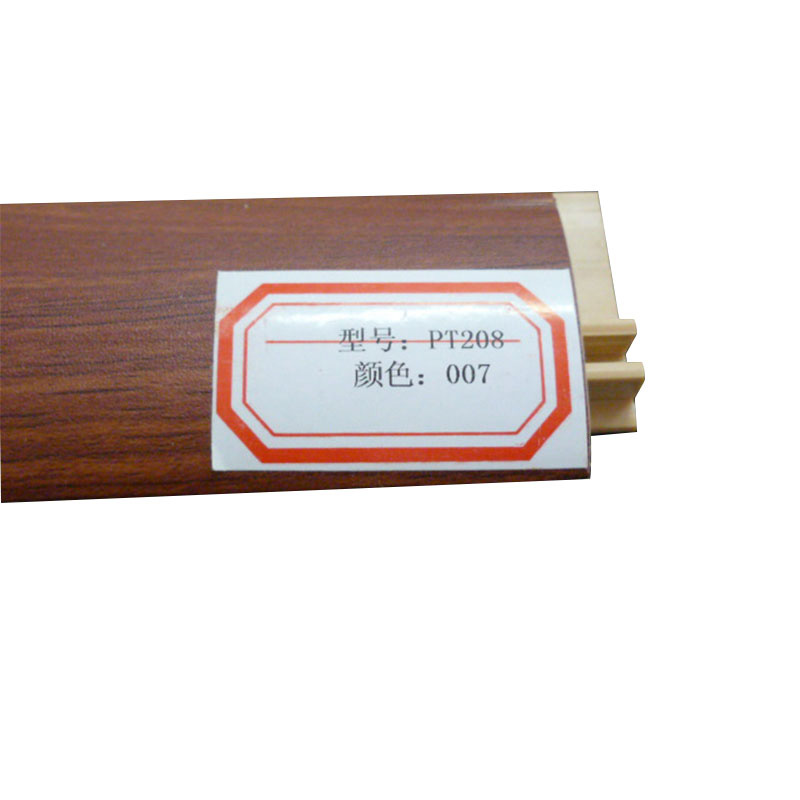 Tira decorativa de suelo interior en forma de T