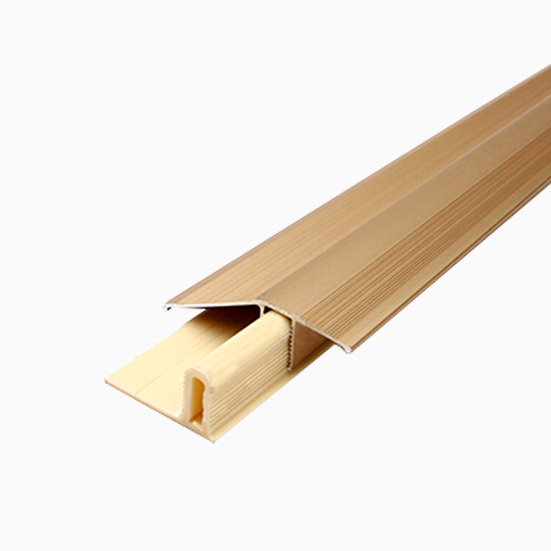 Tira de transici&oacute;n de piso de metal de lujo