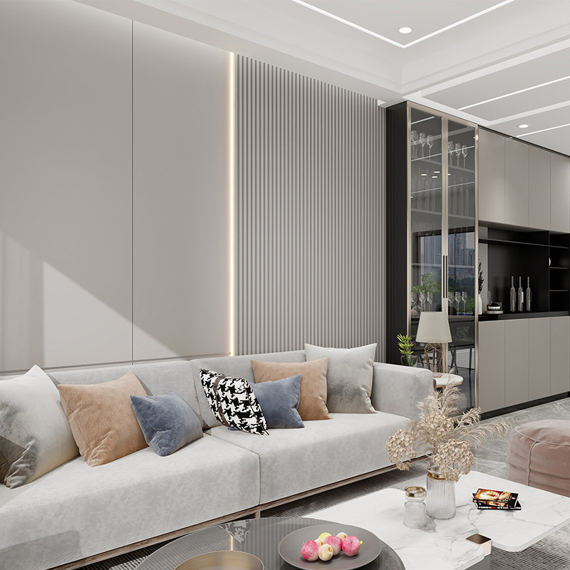 Panel estriado personalizado