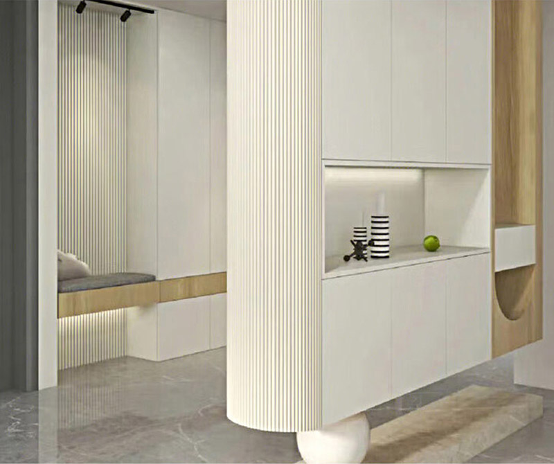 Interior de panel de pared WPC personalizado