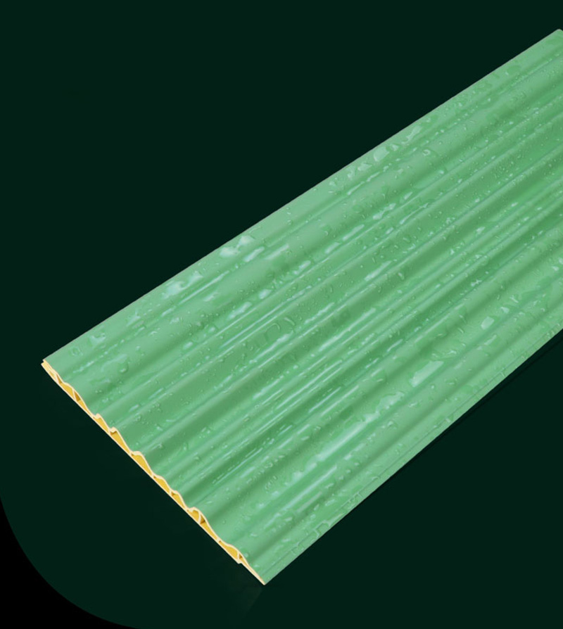 Panel estriado impermeable de WPC