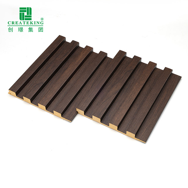 Paneles de pared sólidos estriados ecológicos de 159 * 16 mm