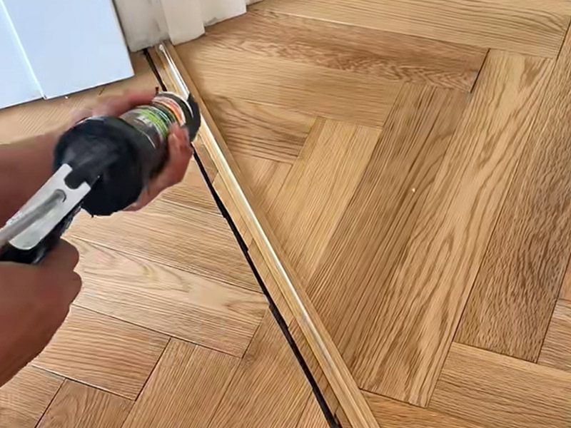 ¿Cómo instalar el reductor de transición de piso?