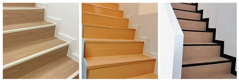 Perfiles de nariz de escalera de PVC en forma de F de 20 * 25 mm