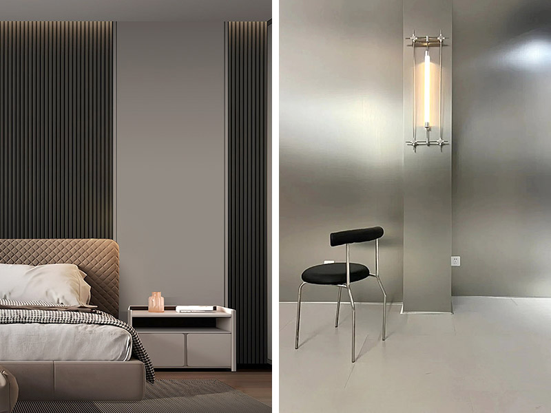 Paneles de pared de PVC vs. Paneles de pared de acero inoxidable: diferencias clave y cuál elegir