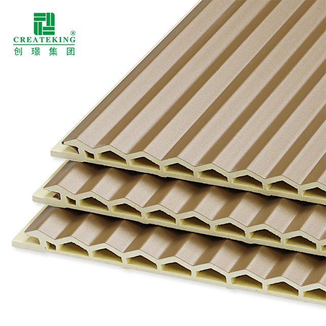 Paneles de pared estriados con orificio triangular de 159 * 9 mm