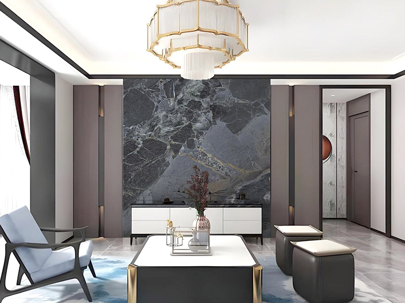 Paneles de pared de m&aacute;rmol de PVC