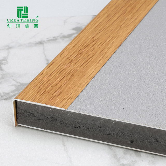 Tira embellecedora de suelo de metal en forma de L de 20x35 mm