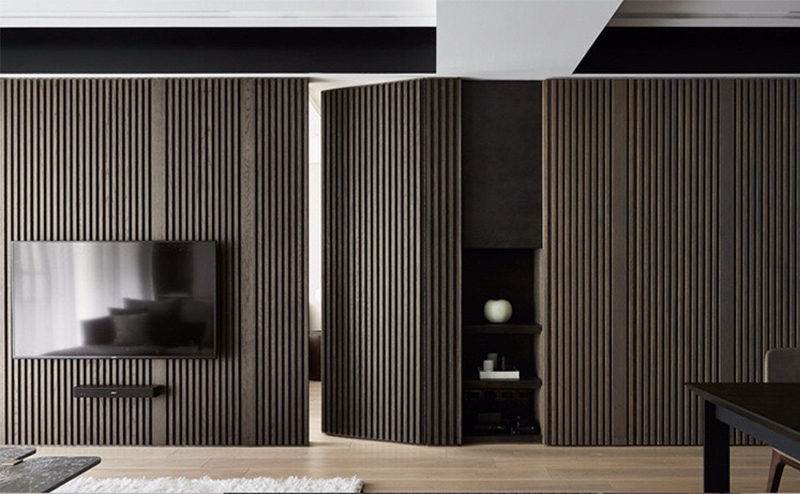 Panel de pared WPC moderno