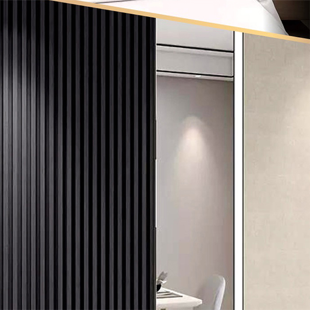 El panel de pared interior WPC de la superficie de madera de la textura de la venta caliente del fabricante de China