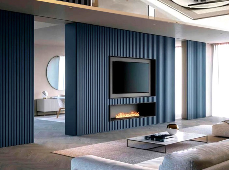 Panel de pared de WPC laminado