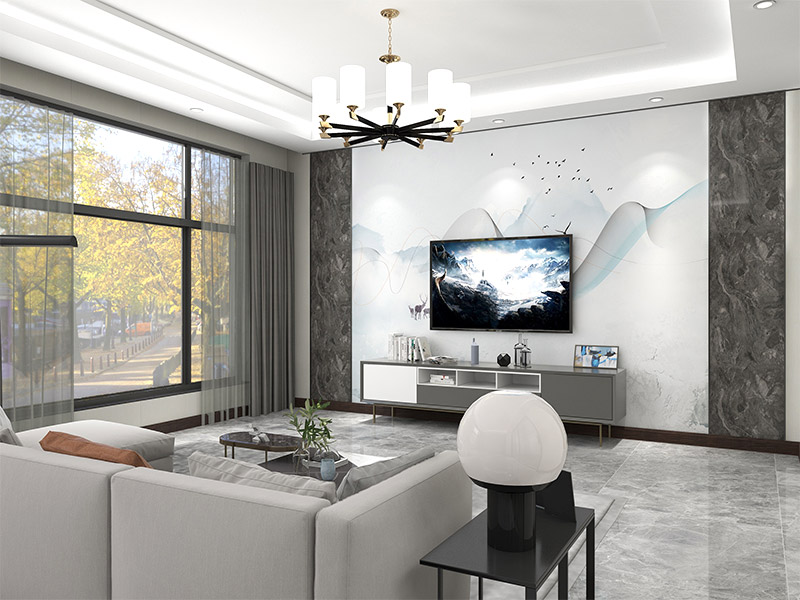 ¿Cómo decorar la pared de fondo de tu televisor?