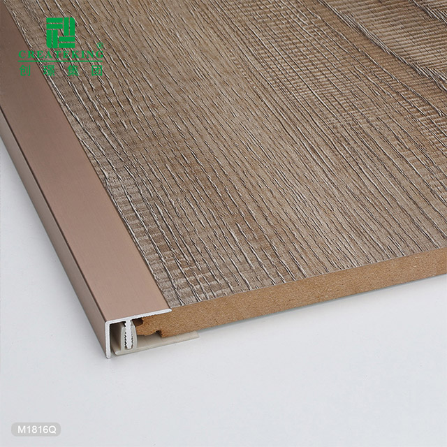 Moldura en T de aluminio de 10,8x24,8 mm